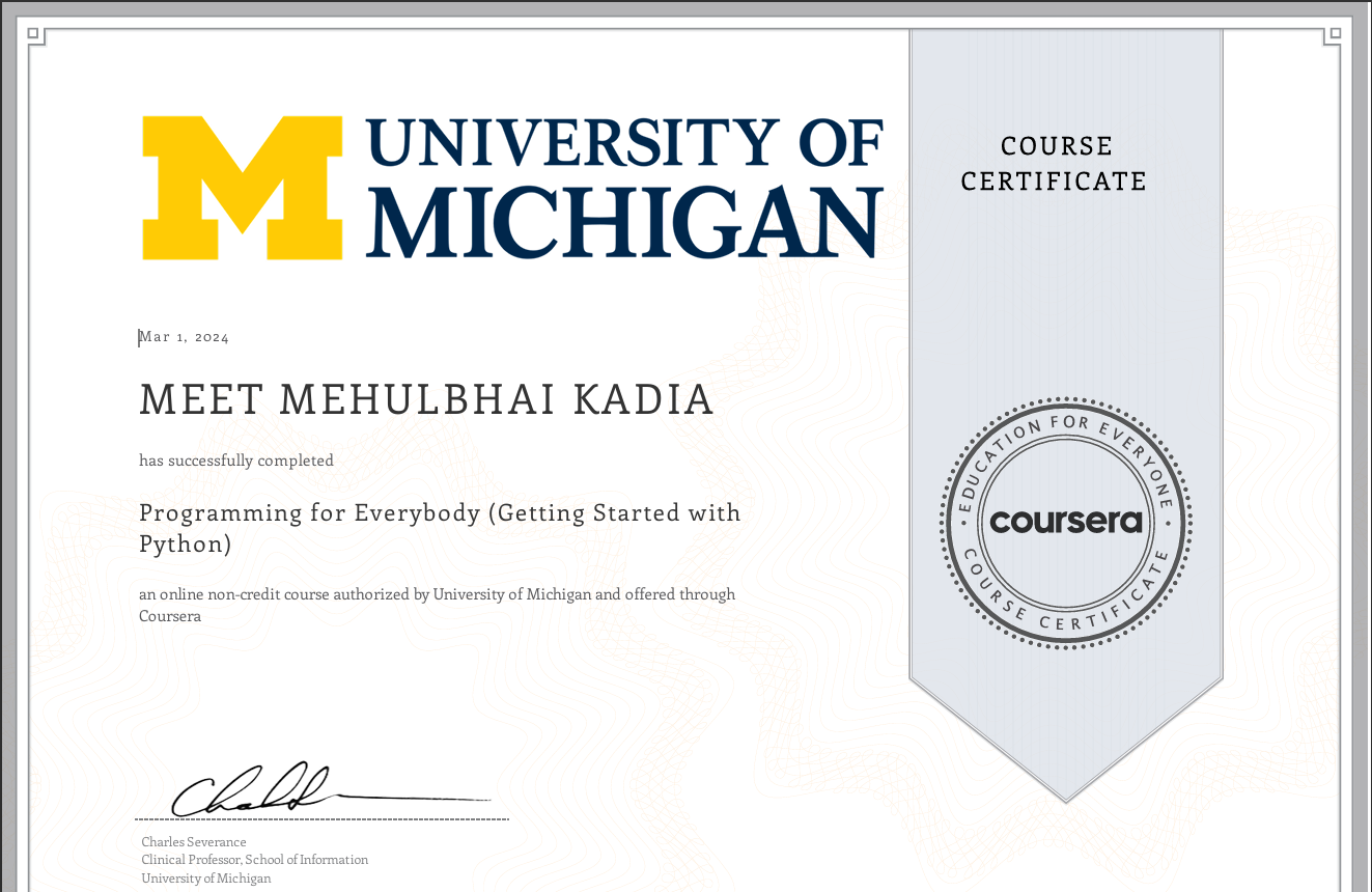 Python Certification